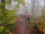 1- montée au col de la Miallle dans le brouillard