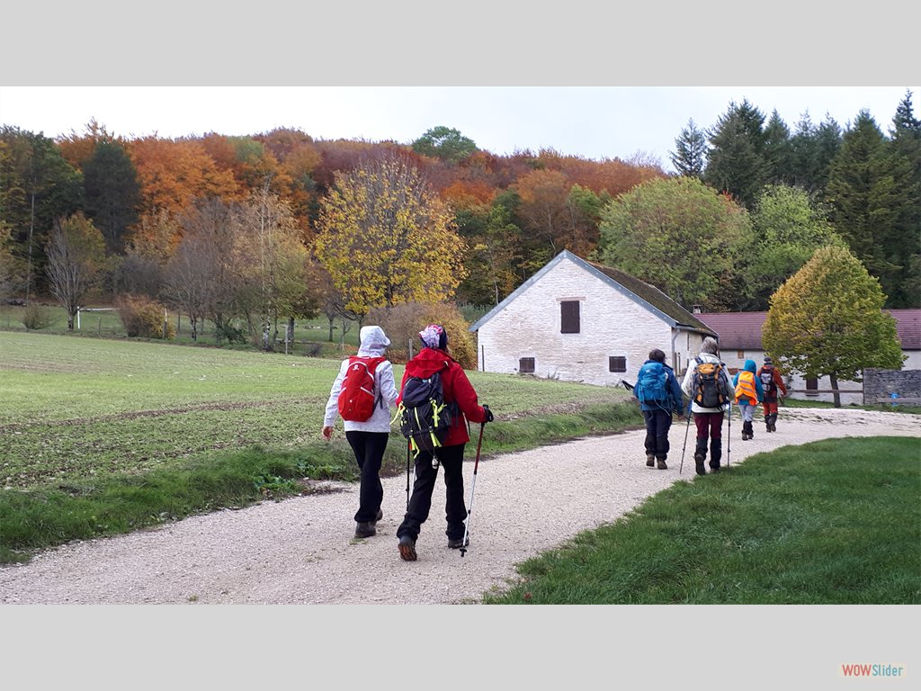 2 arrivée à la Rente de Chamerey